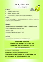 Reforç Estiu 2019